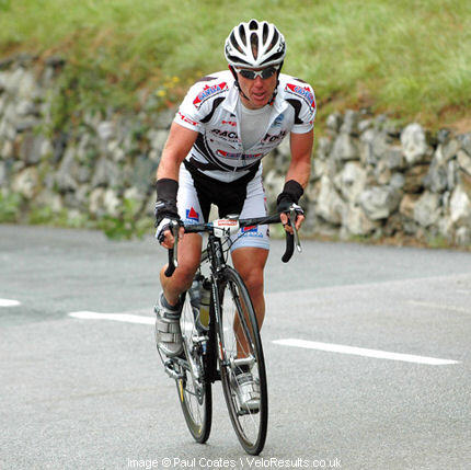 Paul on the final climb of the Vaujany Sportif.