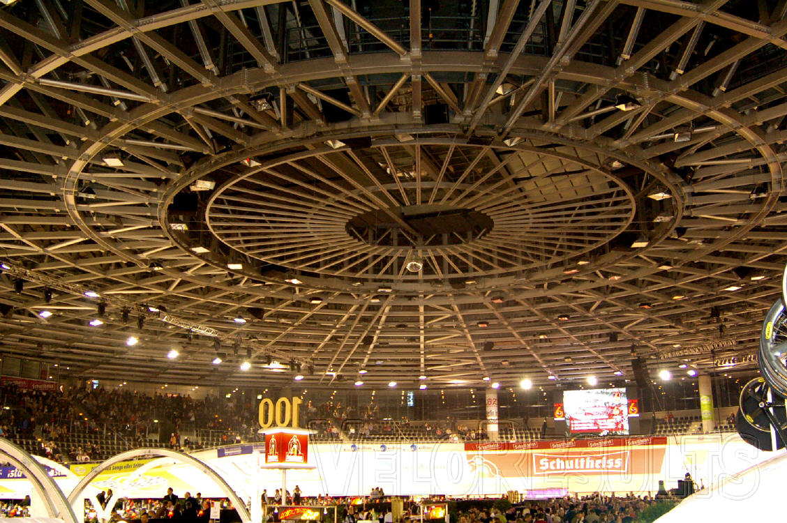 The roof inside the track is amazing.